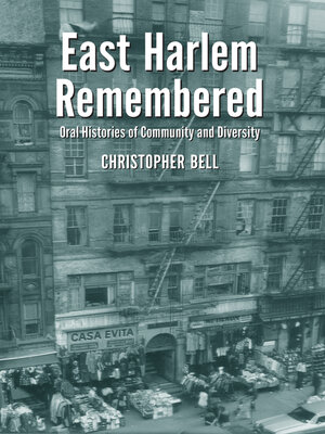cover image of East Harlem Remembered